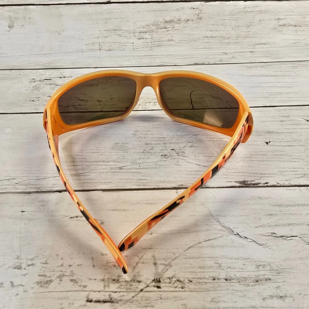 Fletcher‎ Shryock Renegade Pro Sunglasses Orange Digital Camo Polarized UV400
